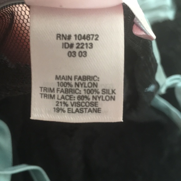 New Victoria Secret Sheer, Lace, and Satin Chemise - Picture 5 of 5